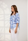 CASA TOP - aztec blue